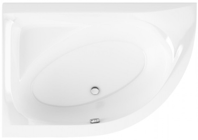 Ванна акрилова RADAWAY Mistra 150x100L (WA1-07-150x100L) + ніжки (68Р)
