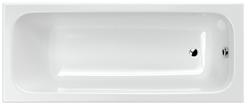 Ванна акрилова RADAWAY MIA 150x70 (WA1-50-150x070) + ніжки (NWE-68) + сифон R135L