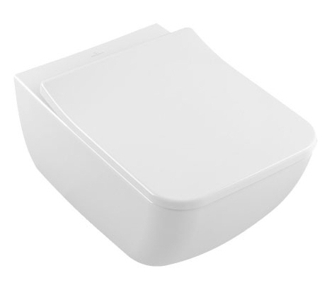 Унітаз підвісний VILLEROY&BOCH Venticello 4611RL01 DirectFlush із сидінням Soft Close
