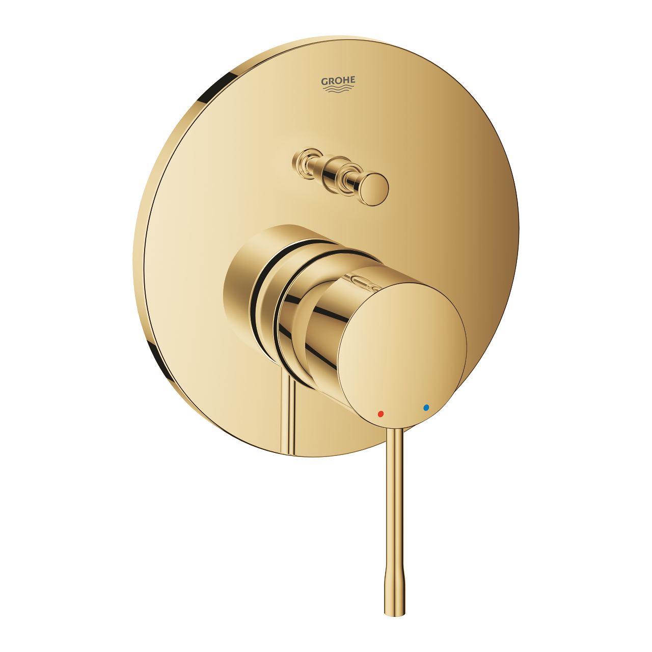 Одноважільний змішувач Grohe Essence на 2 виходи (24167GL1)