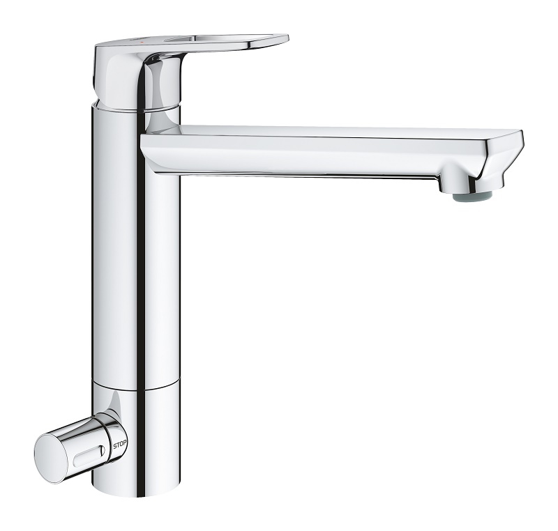 Одноважільний змішувач для мийки Grohe BauLoop (31713000)