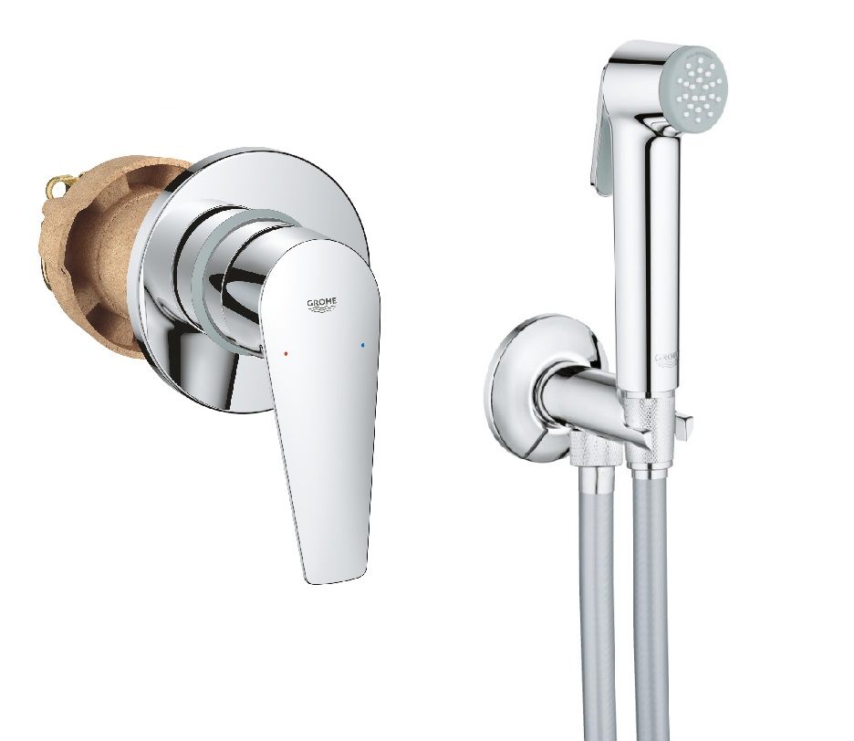 Комплект гігієнічного душу 2 в 1 Grohe BauEdge UA28343001