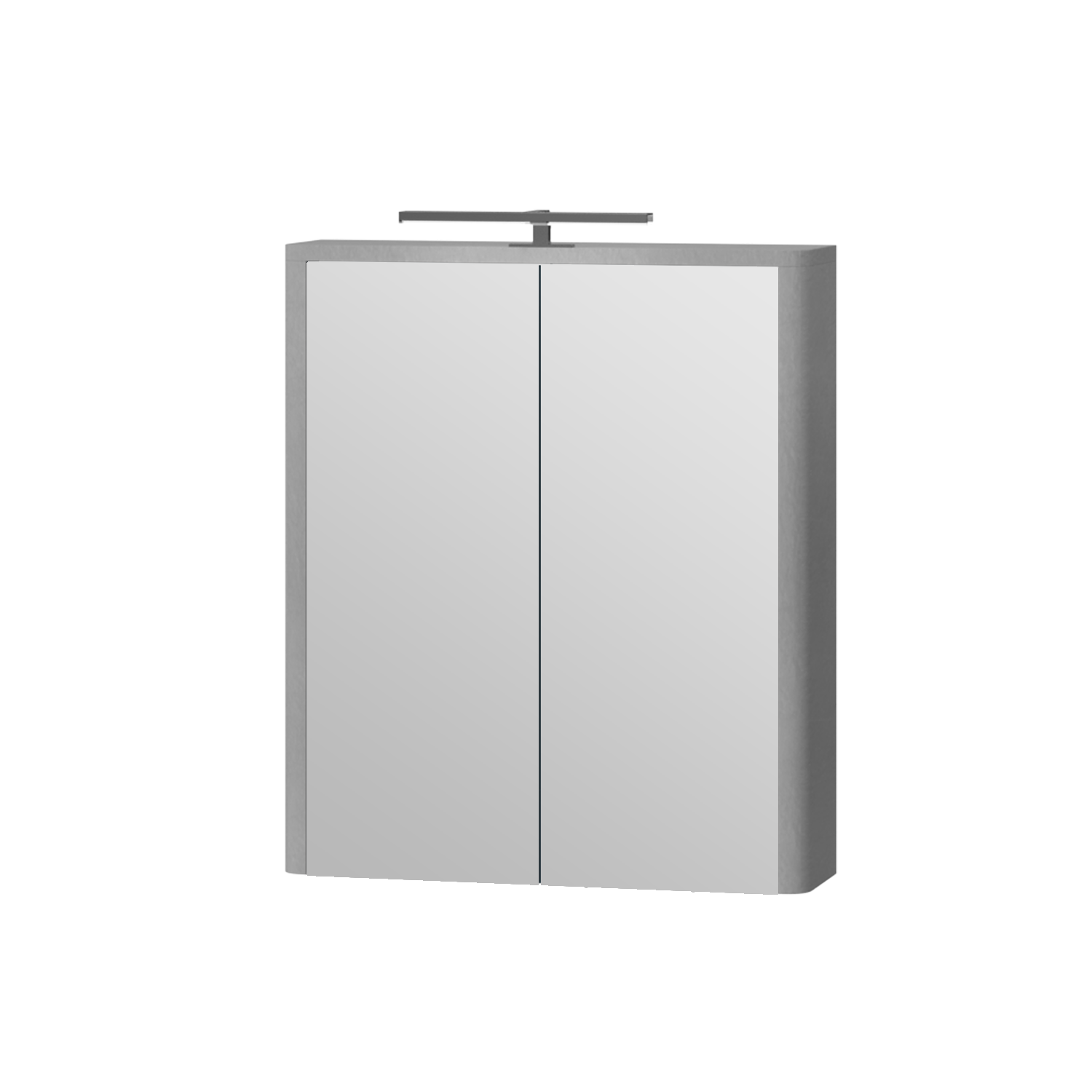 Дзеркальна шафа Ювента Livorno LvrMC-60 структурна сіра Livorno LvrMC-60 Structural Grey