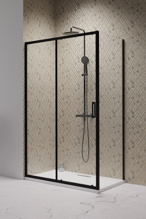 Бокова стінка Radaway Premium Pro Black S1 900x2000 1016090-54-01