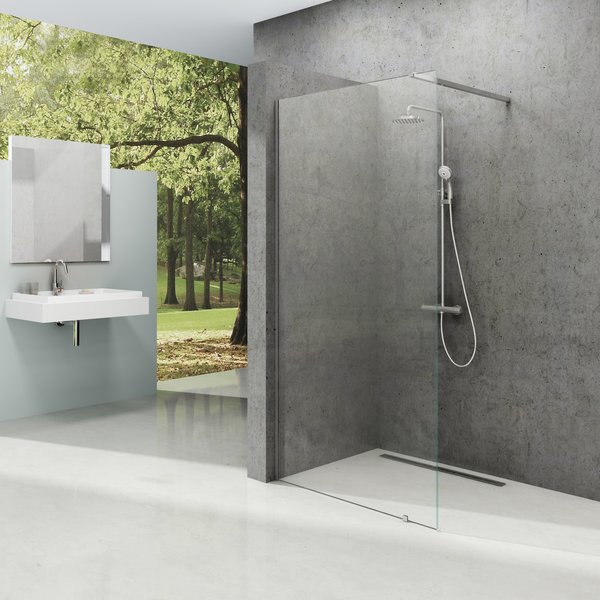 Душова стінка Ravak Walk In Wall- 80 v.200 Чорний Transparent GW9W40300Z1