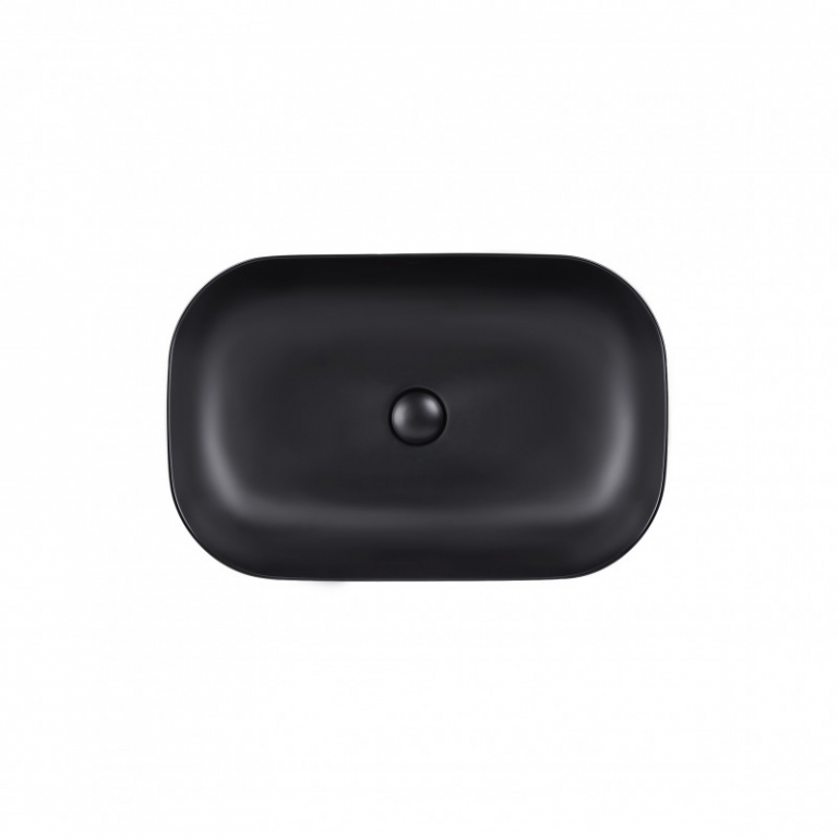 Раковина Qtap Robin 61x40x14,5 Matt black QT132143PMBMB