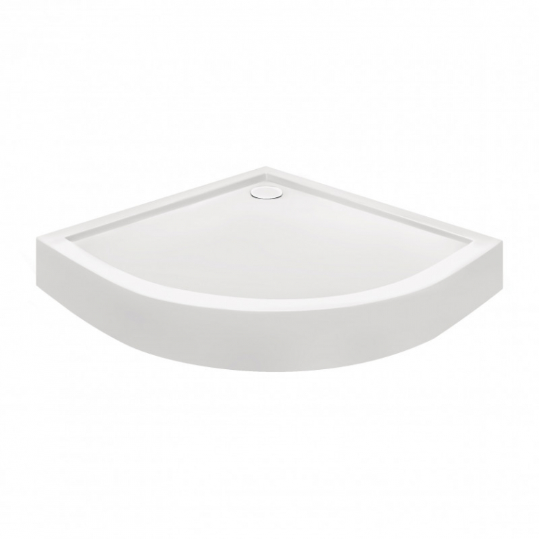 Душовий піддон Qtap Robin 308812C 80x80x12 см + сифон ROBIN308812C