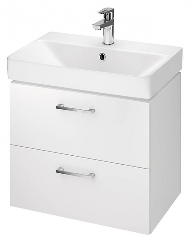 Тумба Cersanit Lara та раковина Mille Slim 50 S801-356