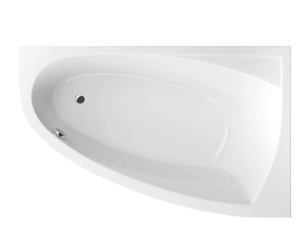 Ванна акрилова RADAWAY RINEIA 160x100 (WA1-31-160x100P) + ніжки (NWE-68) + сифон R135L