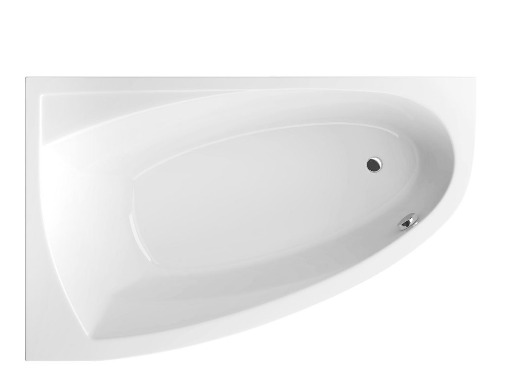 Ванна акрилова RADAWAY RINEIA 160x100 (WA1-31-160x100L) + ніжки (NWE-68) + сифон R135L