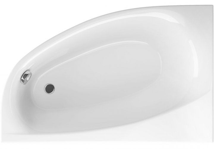 Ванна акрилова Radaway Naxia 170x110L з ніжками та сифоном WA1-33-170x110L