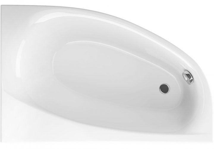 Ванна акрилова Radaway Naxia 170x110R з ніжками та сифоном WA1-33-170x110P