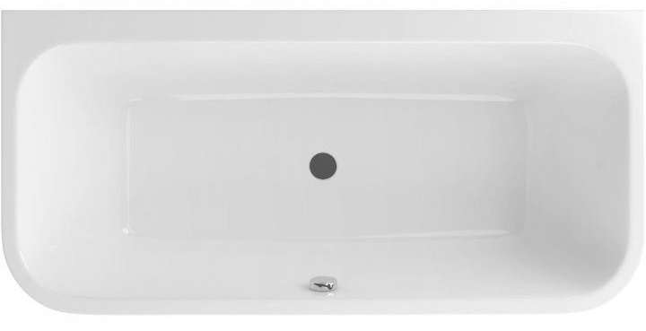 Ванна акрилова Radaway Arania 180x85 з ніжками та сифоном WA1-46-180x085U